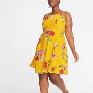Plus Size Cami Fit & Flare Dress
